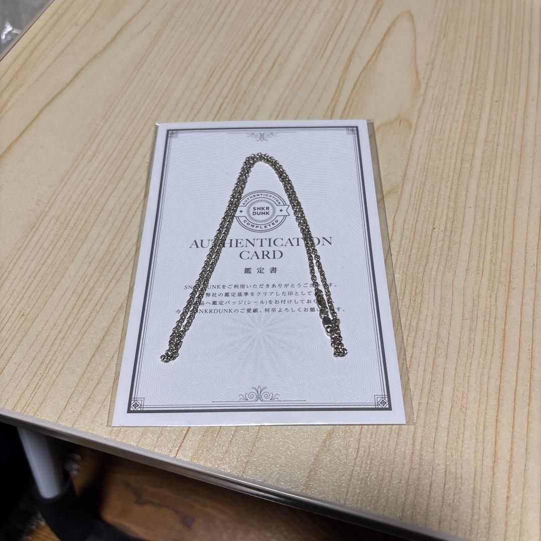 クロムハーツ ロールチェーン ネックレス18inch