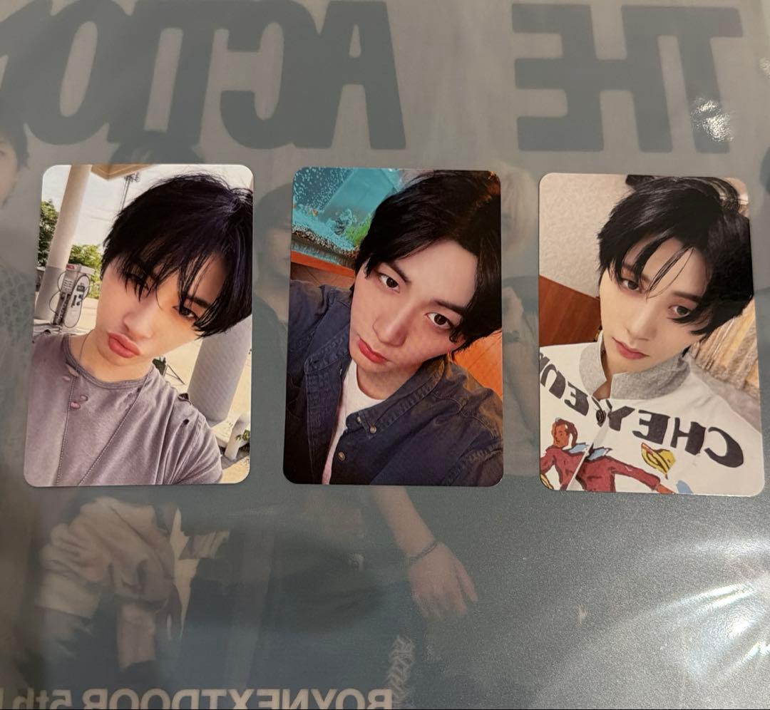 BOYNEXTDOOR THE ACTION トレカ テサン 3枚セット 手書き - メルカリ