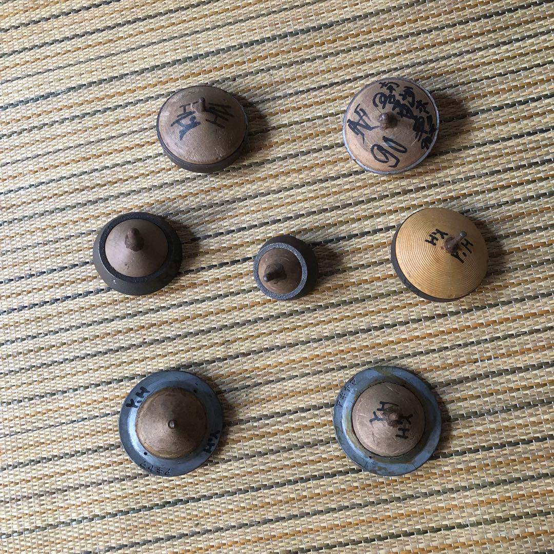 昭和レトロ 鉄コマ 7個 - メルカリ