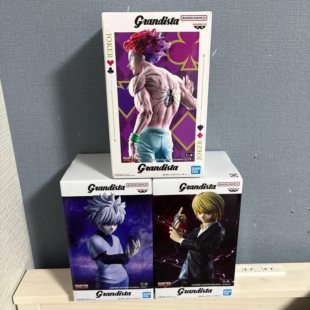 ハンターハンター grandista フィギュア ヒソカ キルア クラピカ