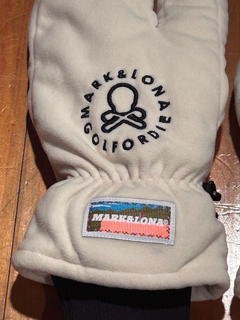 マークアンドロナ ミトン 冬用 グローブ 両手 美品 ゴルフ グローブ