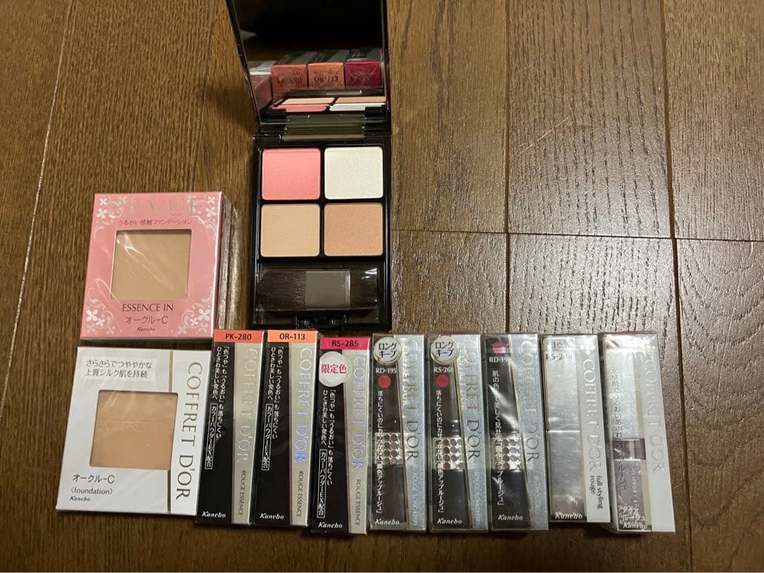 コフレドール口紅、レヴューエッセンスイン、イプサフェースカラー