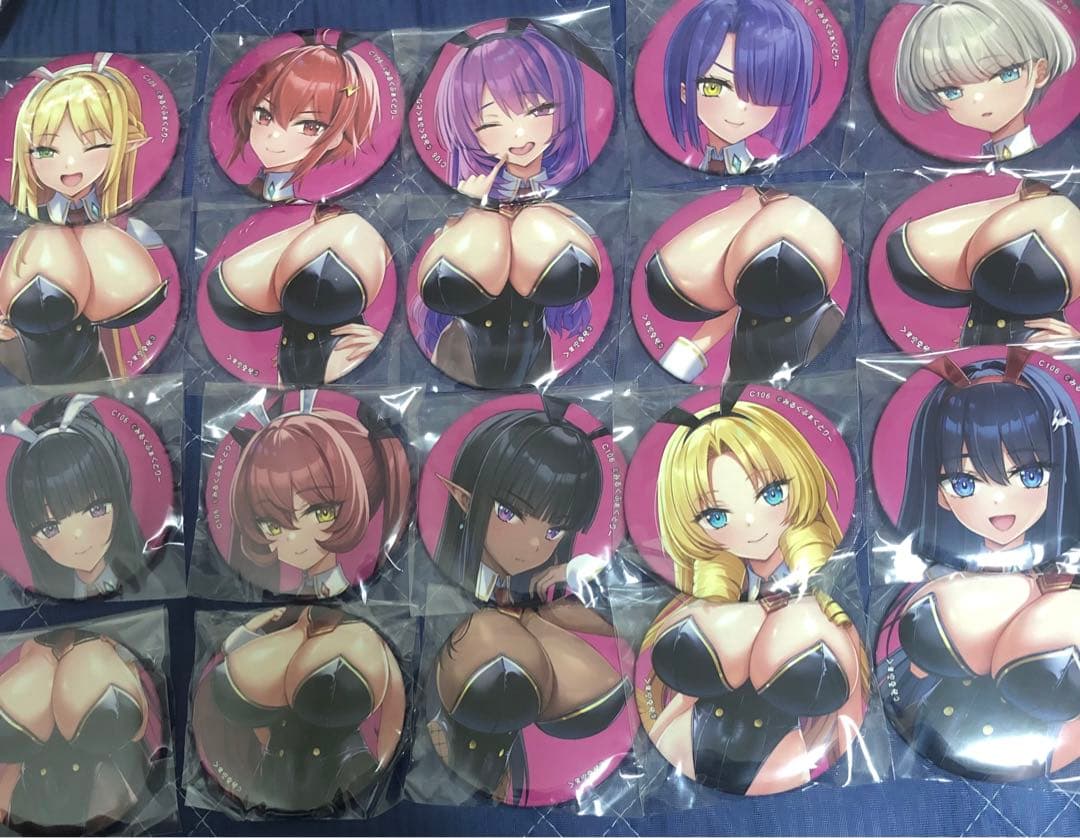 C106 みるくふぁくとりー ランダム缶バッジ　10種　会場限定 新品未使用