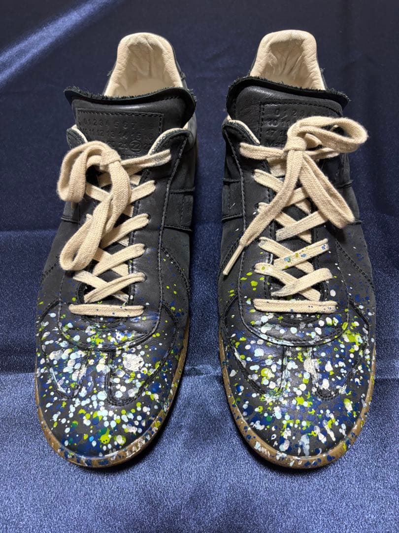 マルジェラ　Replica ペイントスニーカー