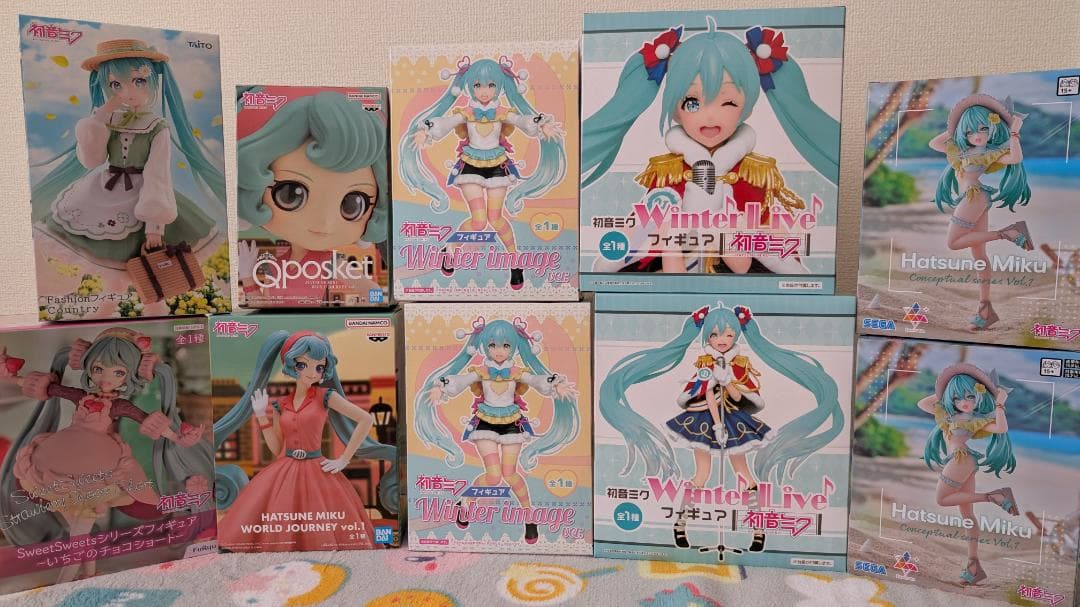 初音ミク 10体 フィギュアセット