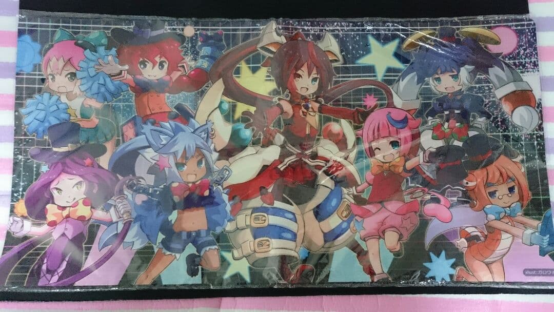 同人プレイマット 遊戯王 擬人化 オッドアイズＰ娘&EM娘