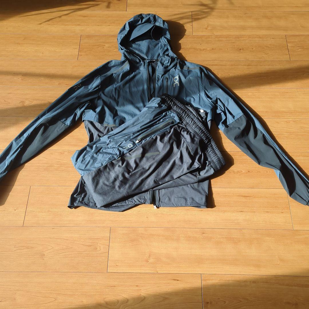 on Running Pants & Jaket 上下