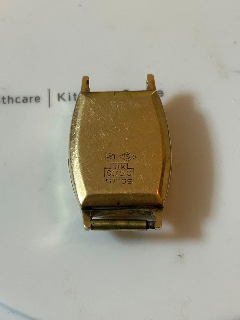 DEN-RO 3g時計ケース 18K 造幣局　750