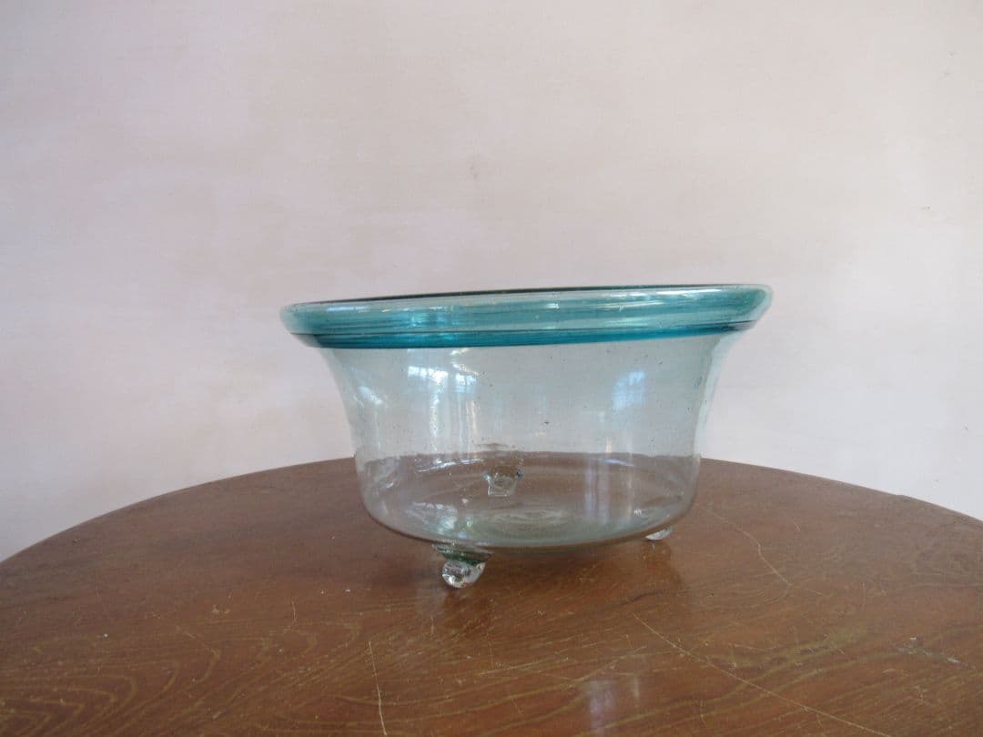 大正ガラス 金魚鉢 ビオトープ レトロ