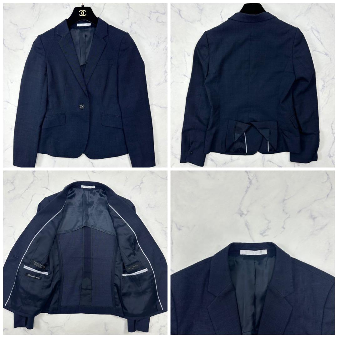 LES MUES】セットアップ スーツ ジャケット パンツ 紺 3 AOKI - メルカリ