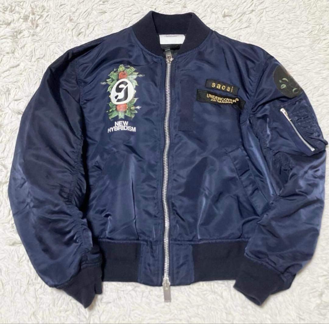 sacai UNDERCOVER ブルゾン　MA-1 サカイ　アンダーカバー