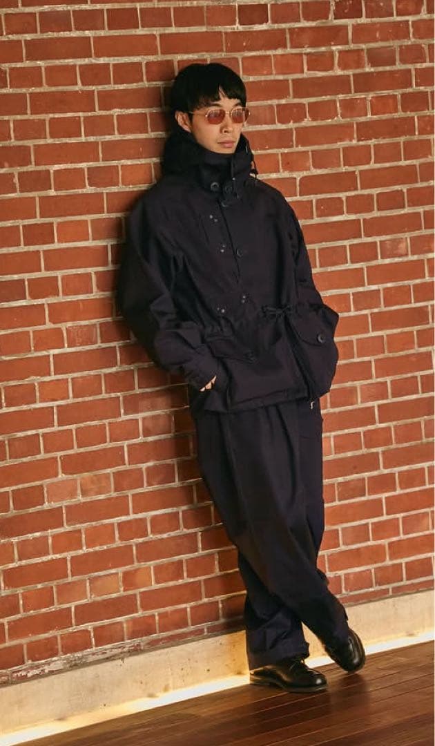 メ*イ様 griffin hartland ロイヤルネイビー ベンタイルパーカ - メルカリ