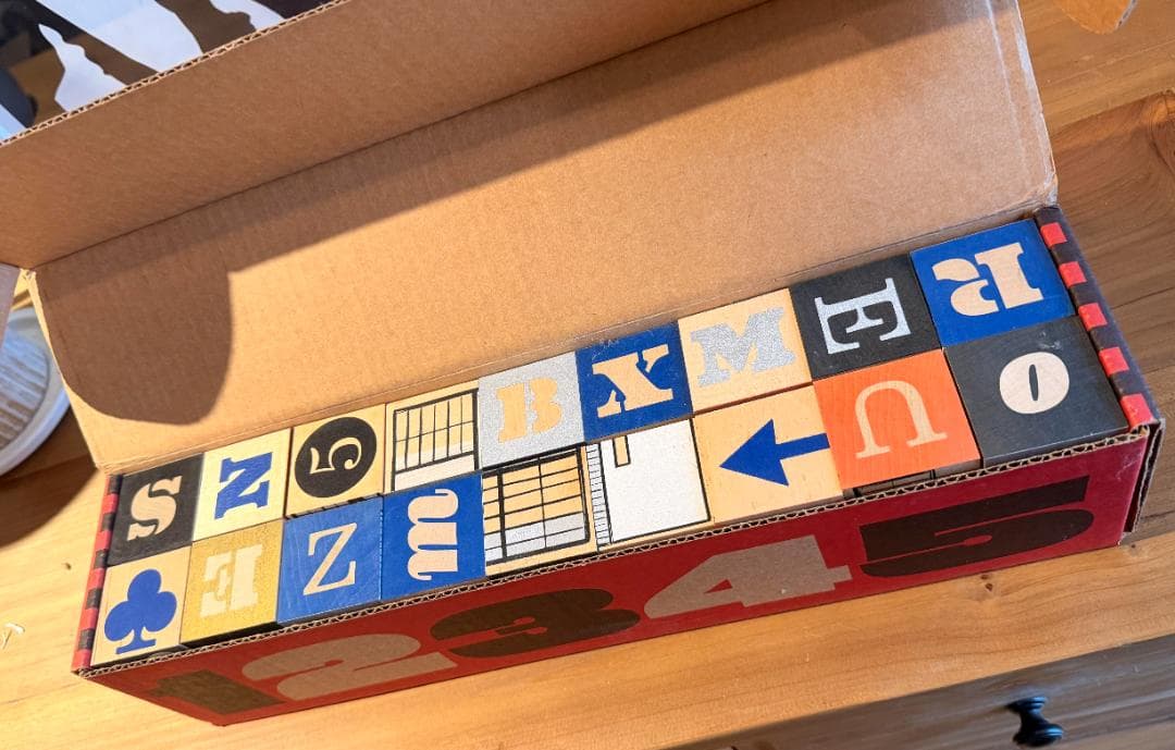 希少】イームズ アルファベットブロック 36個セット Eames House