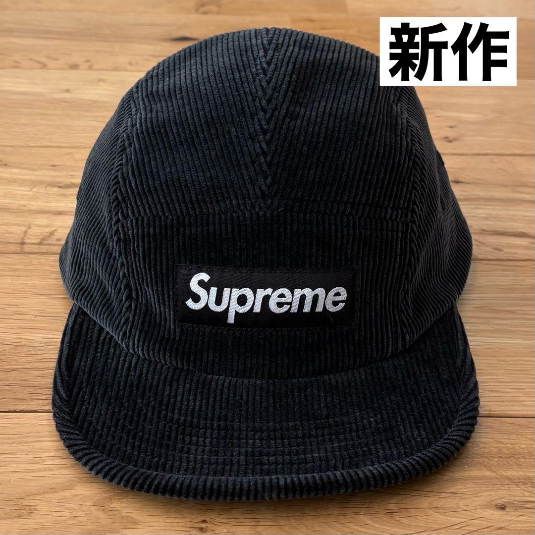 Supreme 25SS Corduroy Camp Cap 黒 コーデュロイ - メルカリ