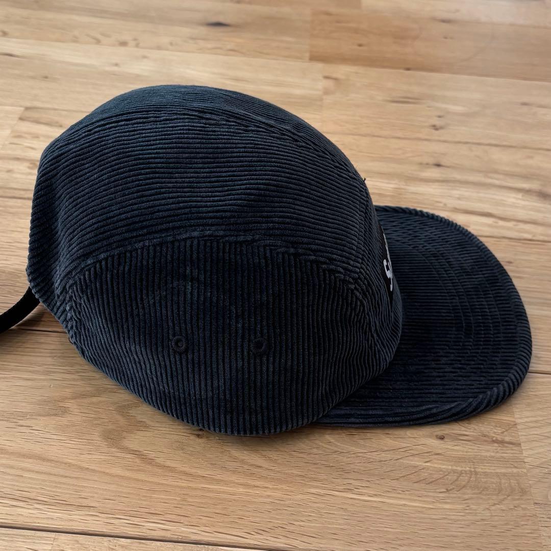 Supreme 25SS Corduroy Camp Cap 黒 コーデュロイ - メルカリ