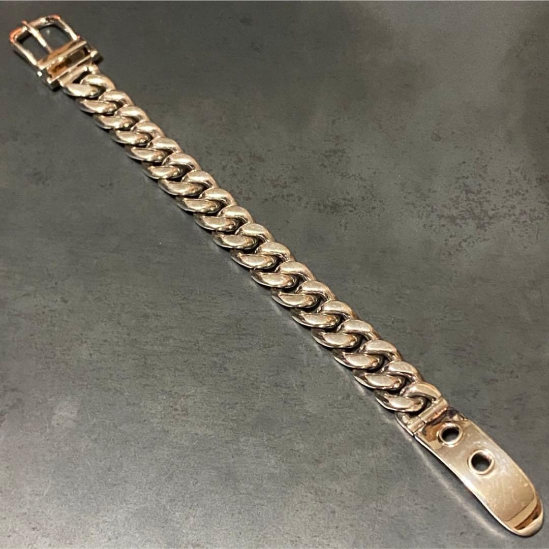 SILVER925 SUPER HEAVY BELT BRACELET/シルバー