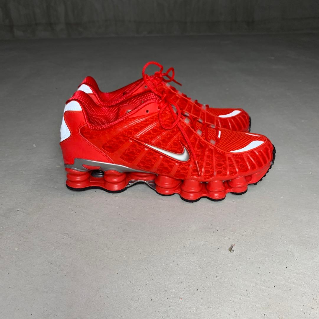 NIKE SHOX TL SPEED RED スピードレッド BLACK 赤 - メルカリ