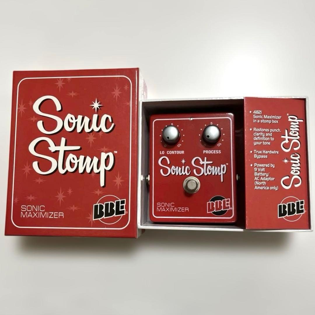 BBE Sonic Stomp ソニックストンプ ギターエフェクター ベース/ギターの音をプロっぽく! BBE Sonic Stompレビュー | ベアーズ