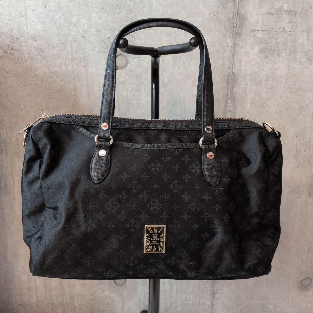 russet　ラシット　トラベル用ボストンバック　ブラック　ショルダーベルト付