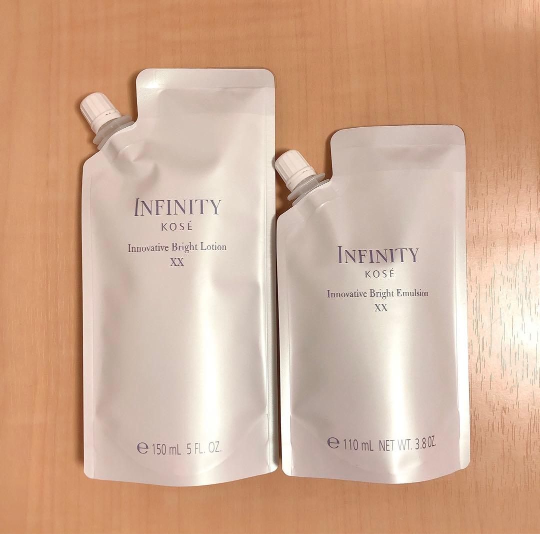 インフィニティ 美白化粧水＆乳液 付けかえ用セット