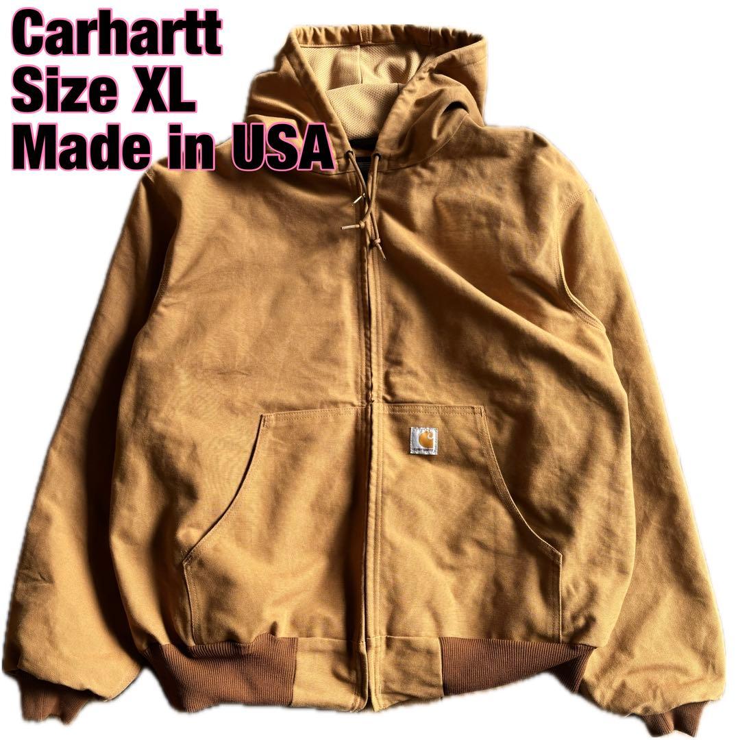 ✨美品✨USA製 Carhartt★アクティブジャケット XL JO131-M