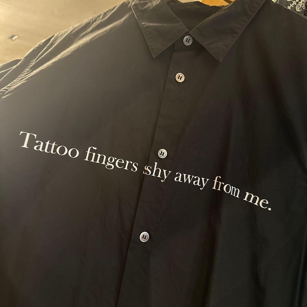 17ss アンダーカバー PISSING IN A  シャツ