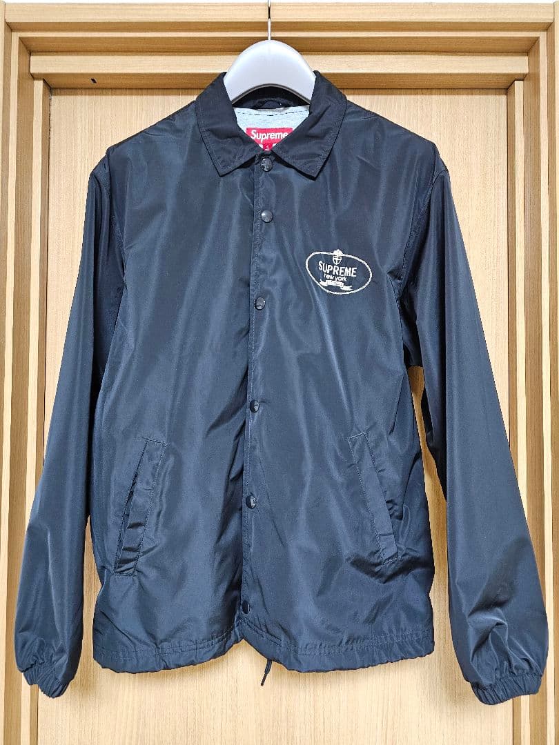 Supreme Crest Coaches Jacket ブラック S