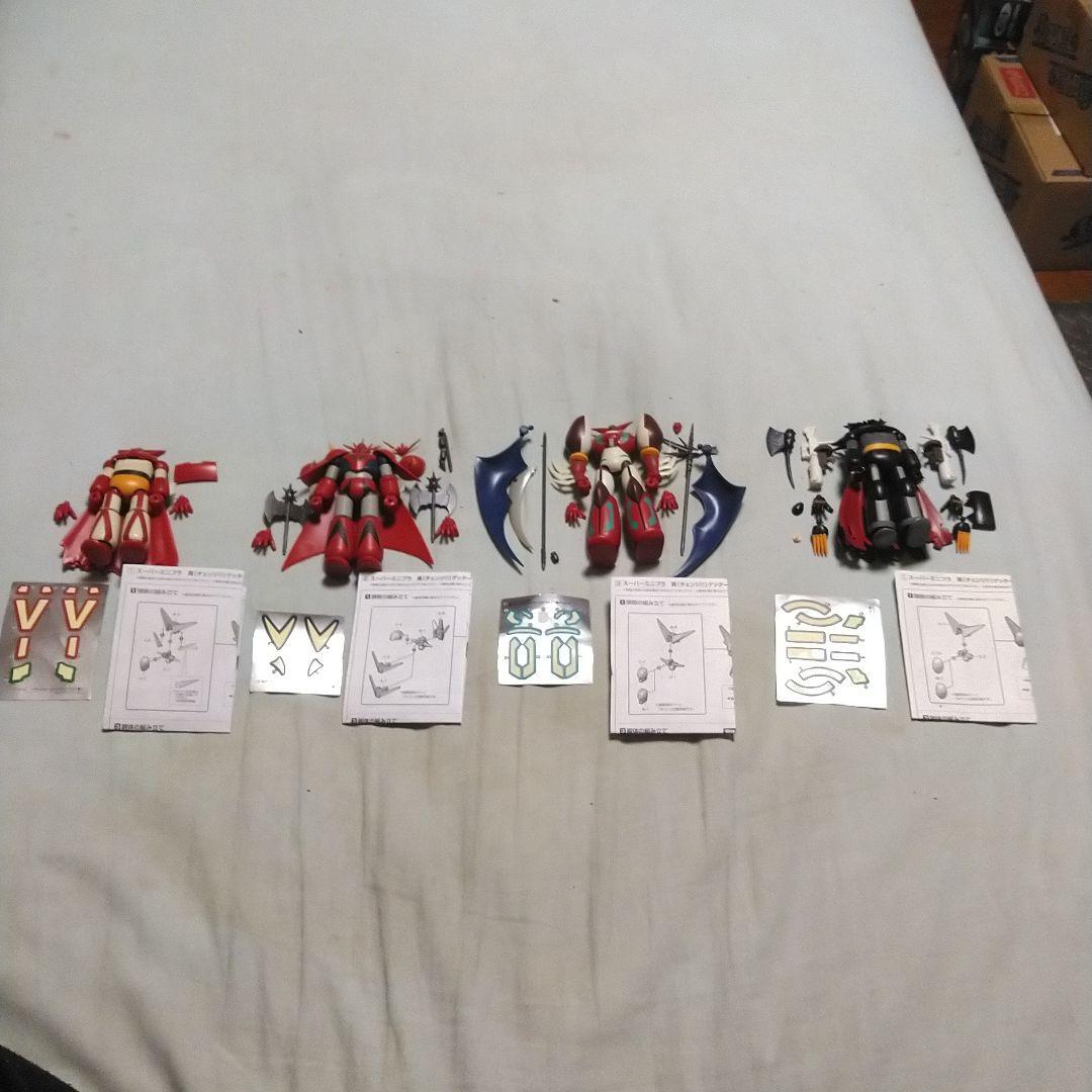 スーパーミニプラ　ゲッターシリーズ　4体セット