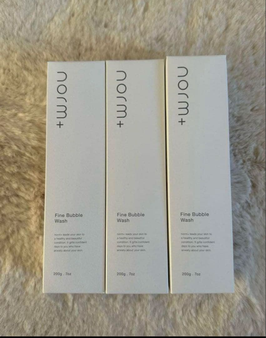 ノームプラス norm＋ バブルフォッシュ 3本セット