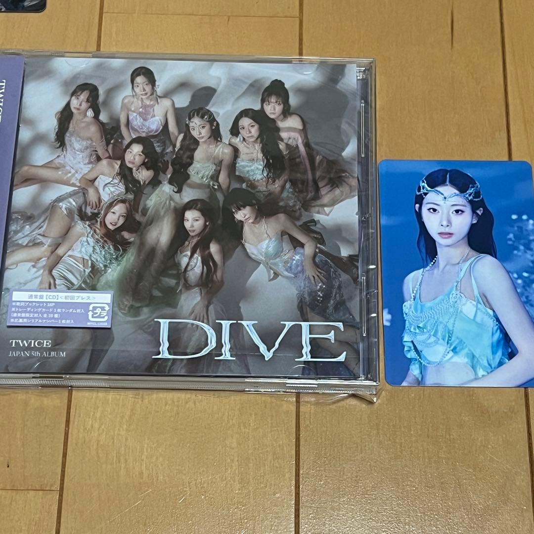 twice DIVE 通常版 ツウィ トレカ 開封済み - メルカリ