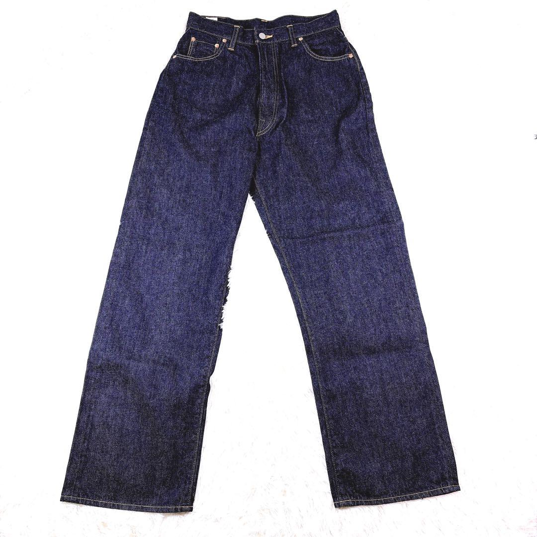 ANATOMICA 618MARILYN 濃紺 ストレートデニム 30