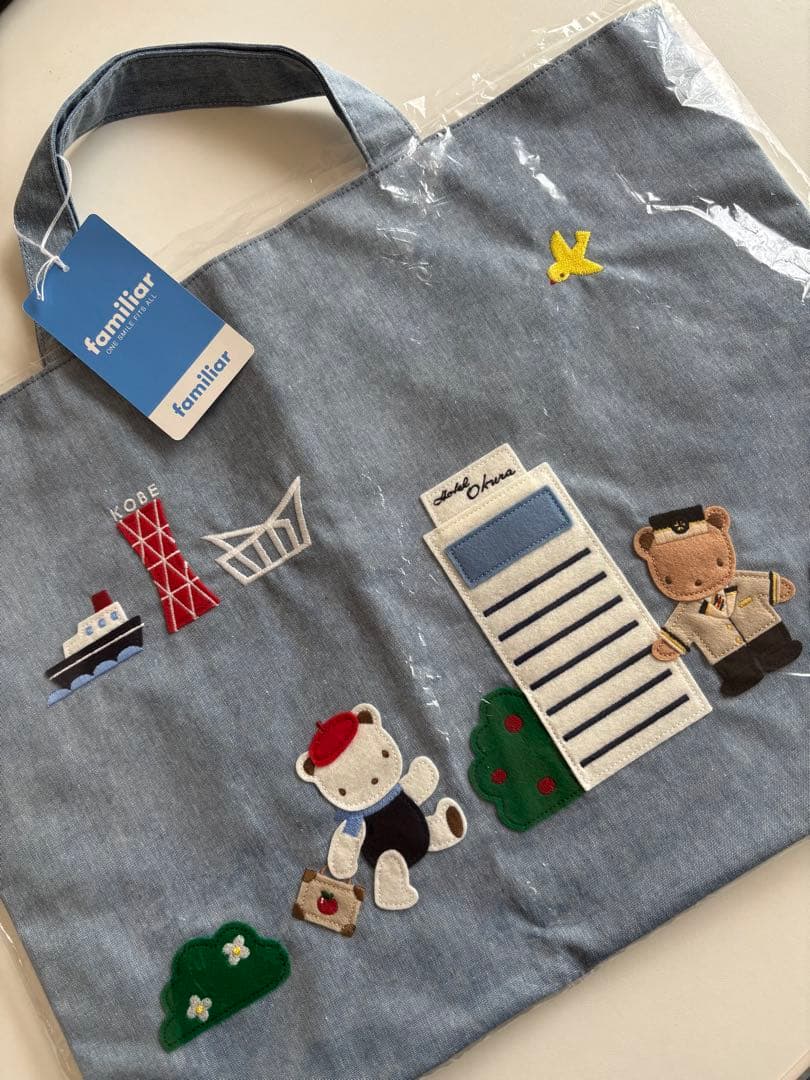 familiar ホテルオークラ神戸コラボ　トートバッグ