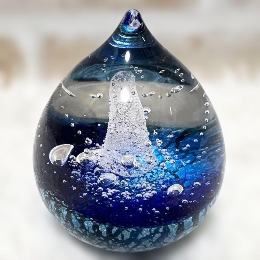 野口硝子 ノグチミエコさん ペーパーウェイト - メルカリ