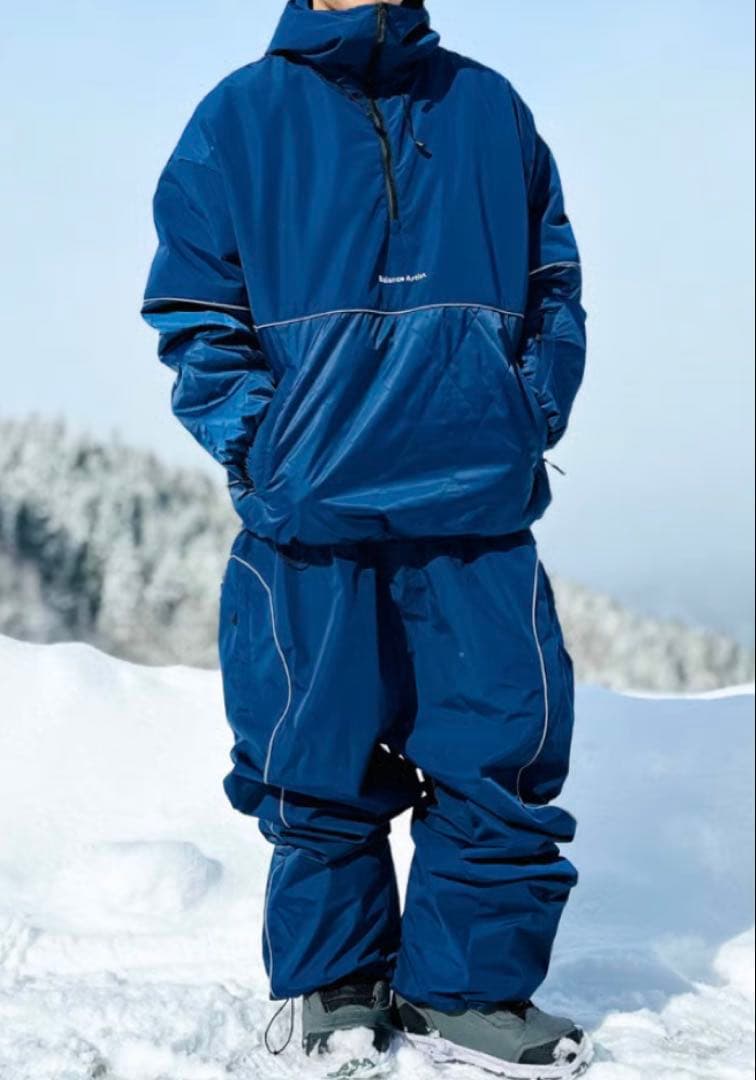 balance artist キルティングウェア 上L 下XL セット ブルー