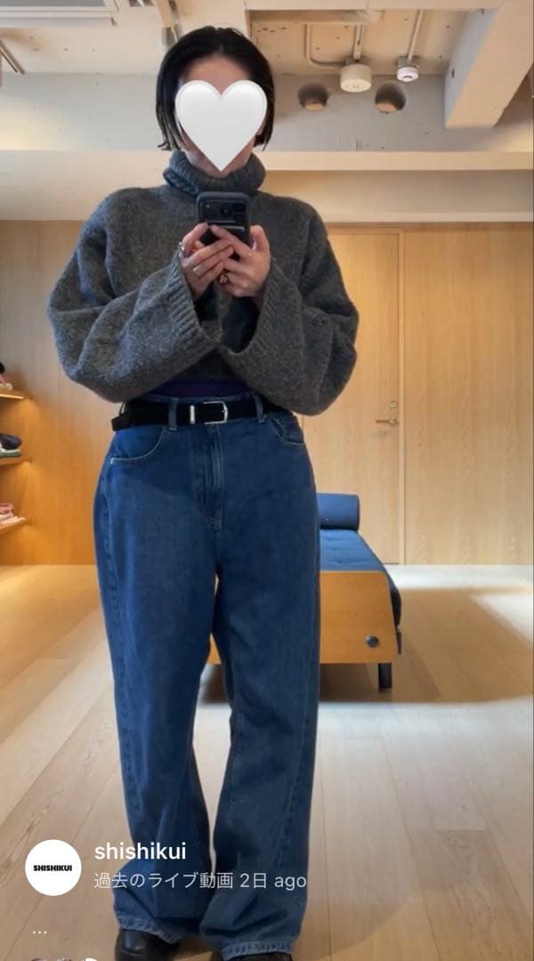 新品　シシクイ　SHISHIKUI Dad / INDIGO 36