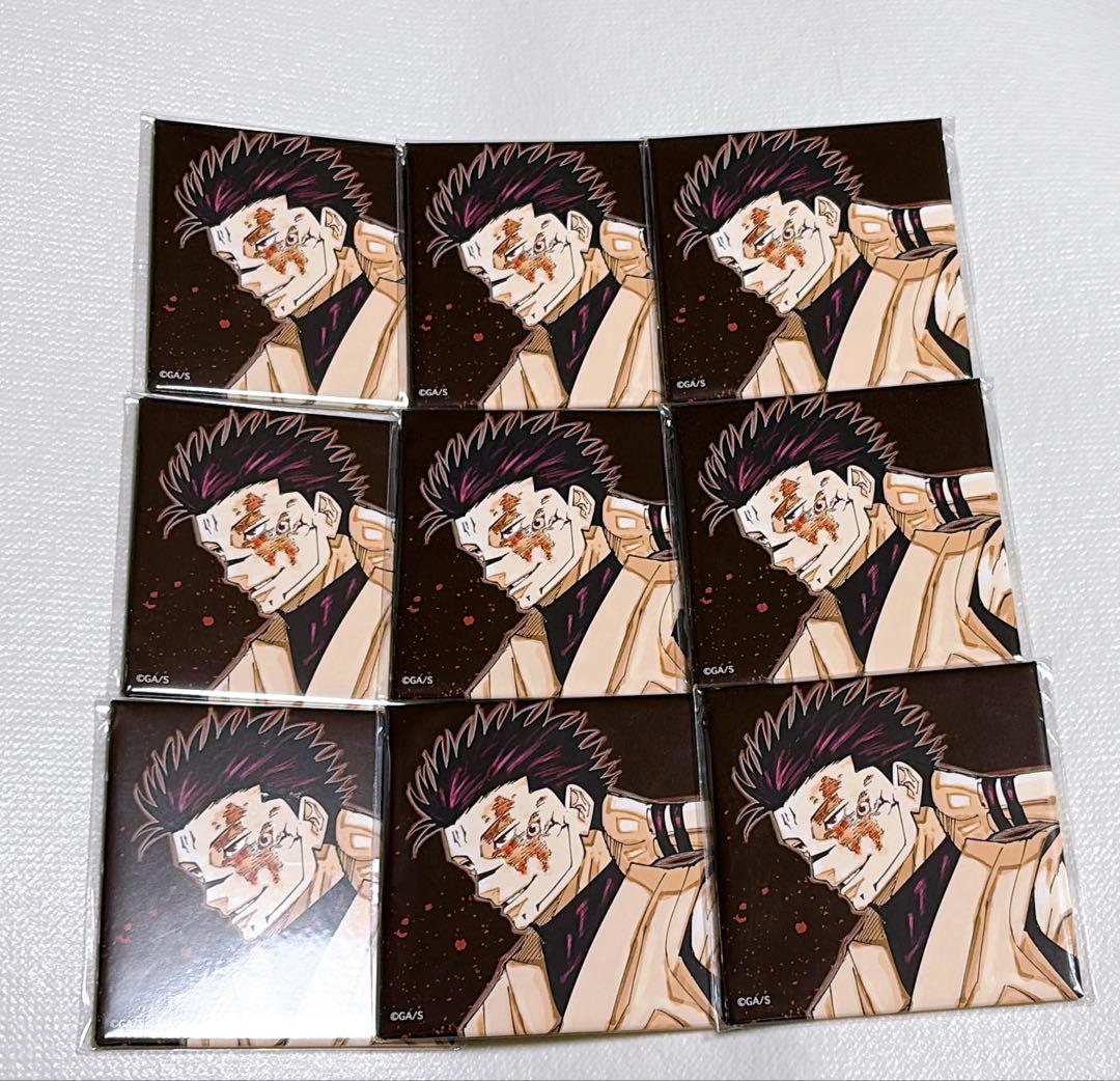 呪術廻戦展 両面宿儺 スクエア缶バッジ - メルカリ