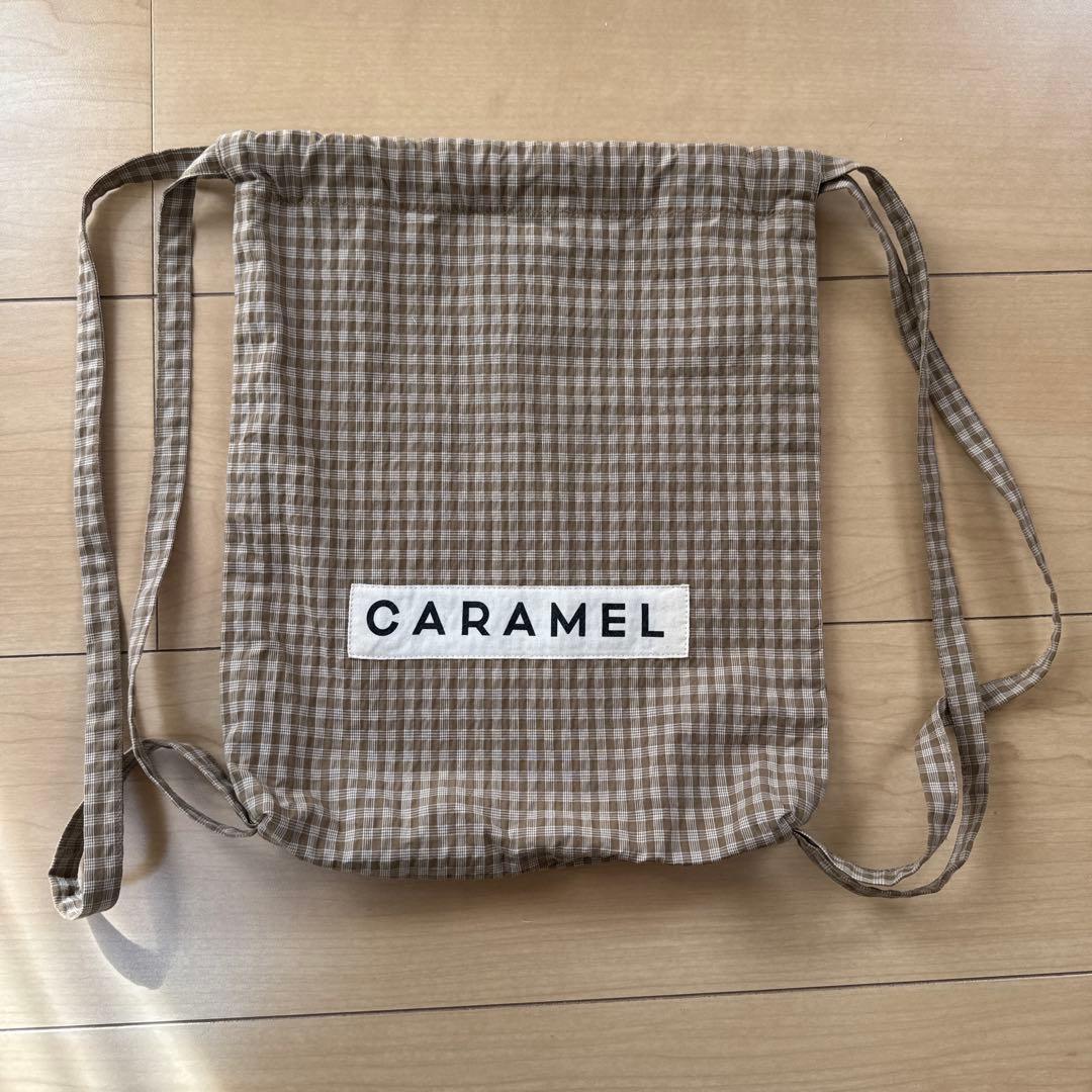 キャラメル　ナップサック