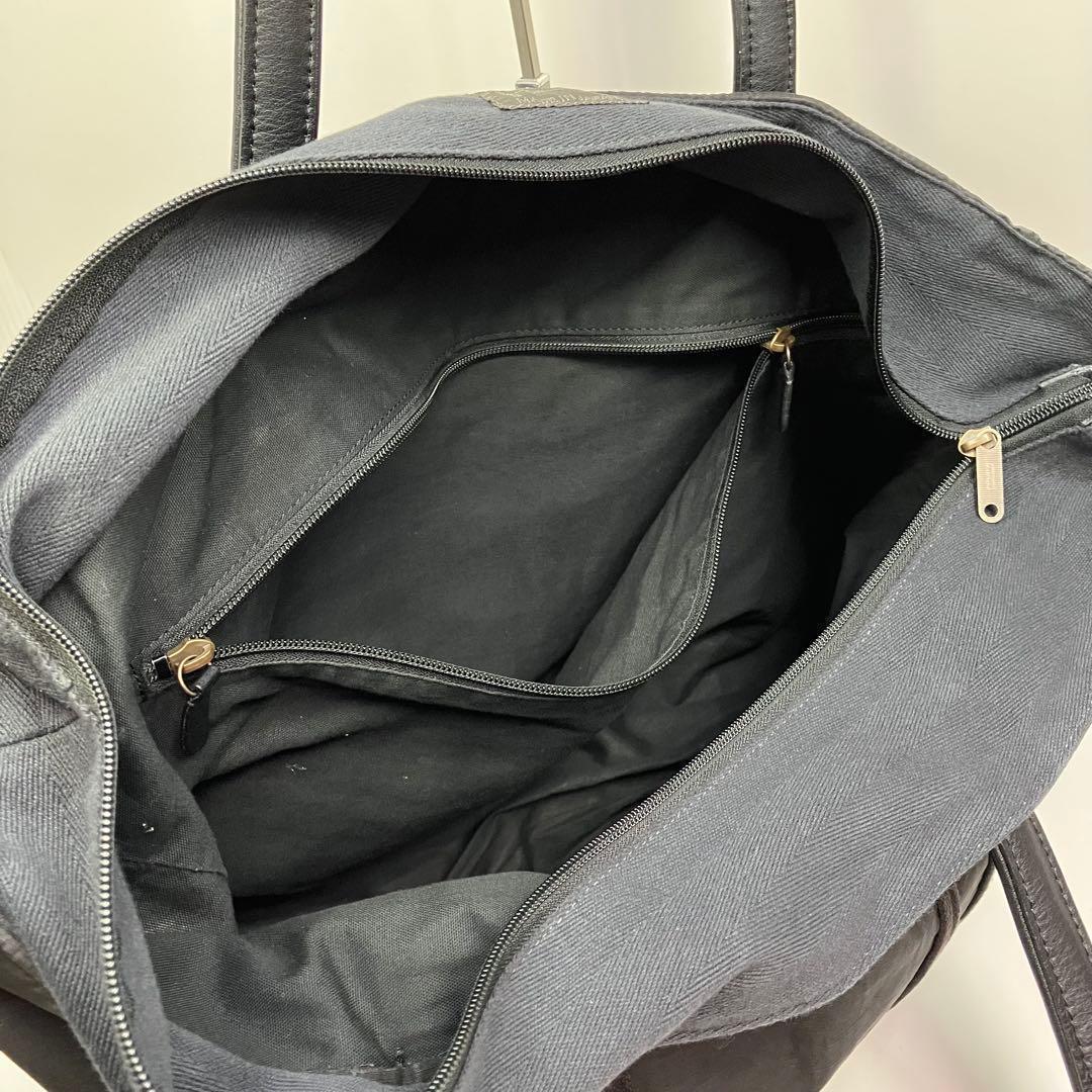 完売品 ポスタルコ トラベルバッグ トートバッグ ブラック A4収納