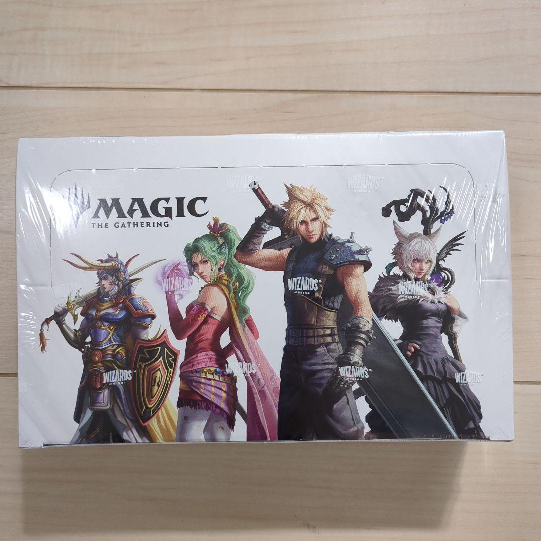 ファイナルファンタジー プレイブースター1BOX　日本語版 シュリンク付 ファイナルファンタジー プレイブースター2BOX 日本語版 シュリンク付