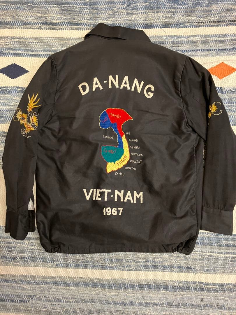 60s ビンテージベトジャン　スーベニアジャケット Yahoo!オークション - ビンテージ 60s ベトジャン スーベニアジャケッ