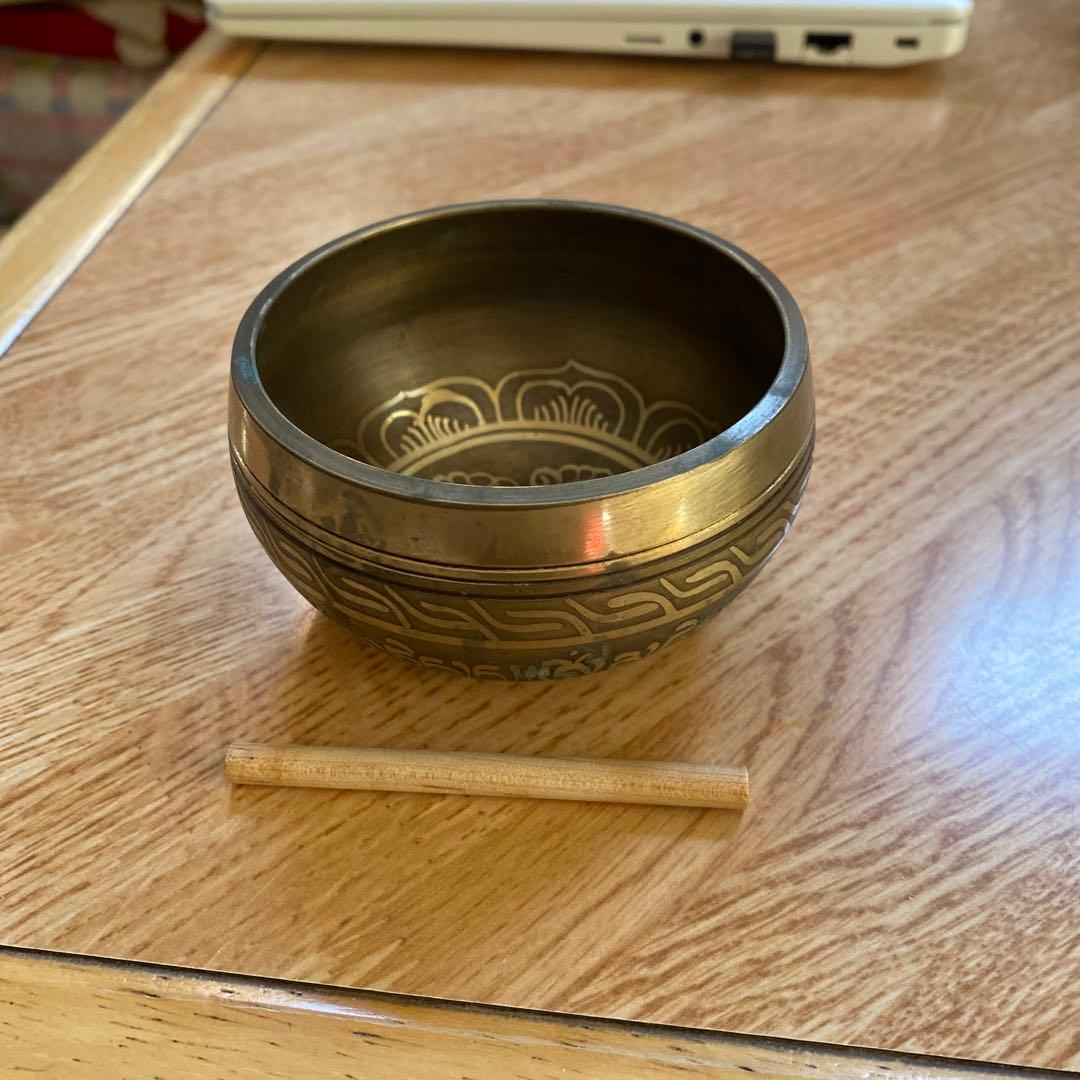 本格的シンキングボール9.8HZ ヒーリング　仏具　おりん　チベット