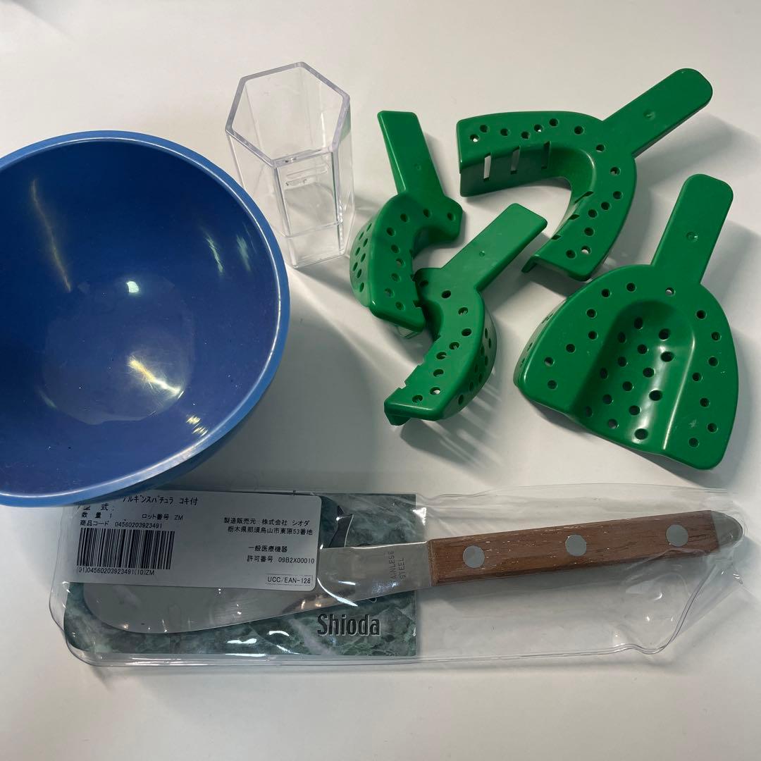 アルジネート 印象用トレー ラバーカップ スパチュラ - メルカリ