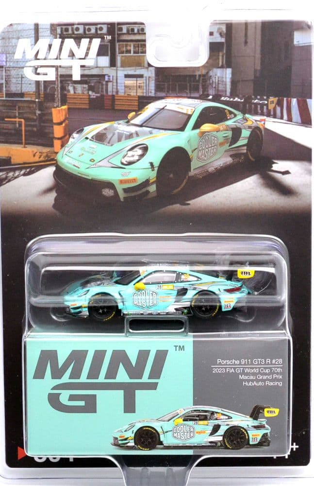 ミニカー MINI GT PORSCHE 911 GT3 HUBAUTO GT Amazon | MINI GT 1/64 ポルシェ 911 GT3 R FIA GT ワールドカップ 70