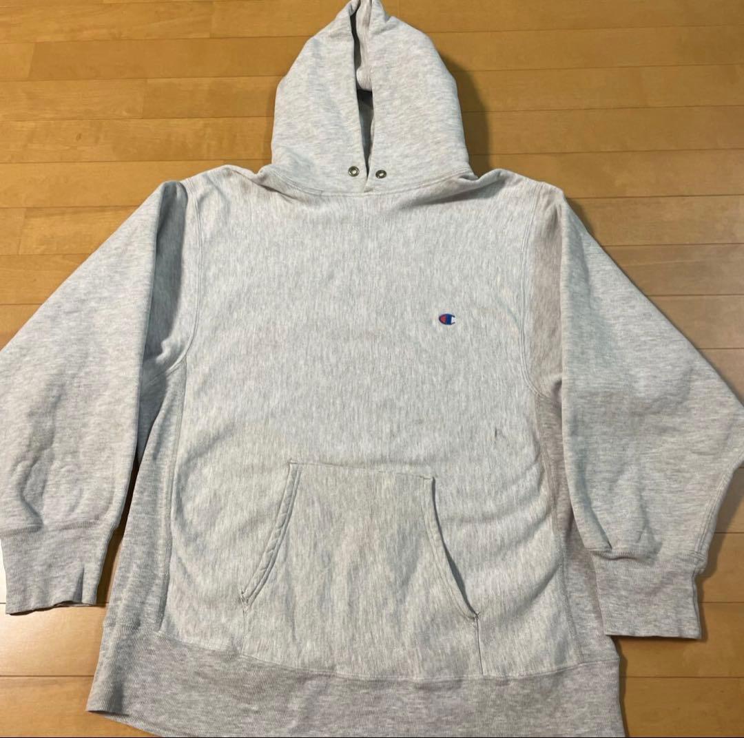 80s champion リバースウィーブ フーディー　ヴィンテージ　古着