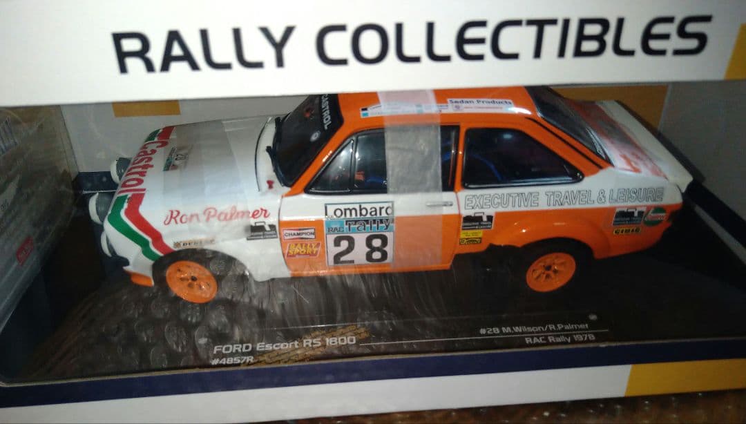 サンスター フォード エスコートRS180078RACラリー #28　4857R