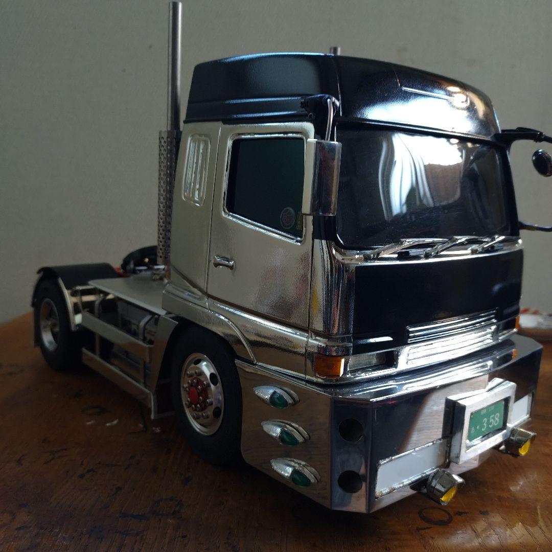 タミヤ1/14トレーラーヘッドデコトラムネトラキャビン - メルカリ