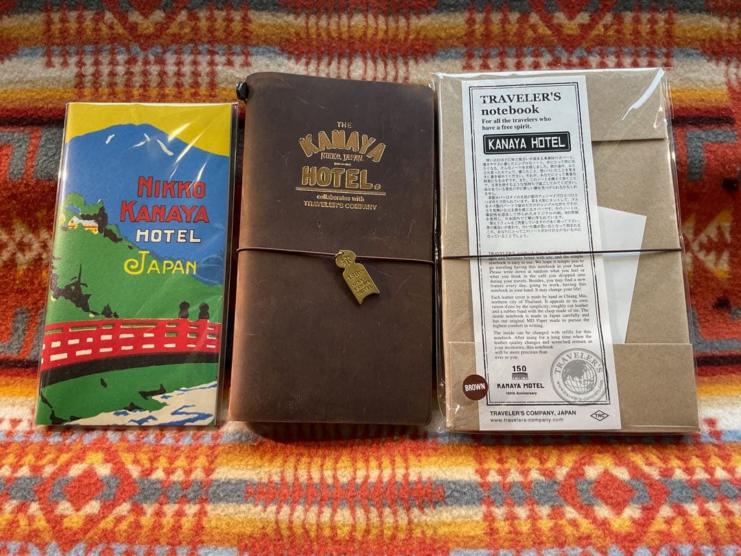 トラベラーズノート限定金谷ホテル 展示品金谷ホテル150周年