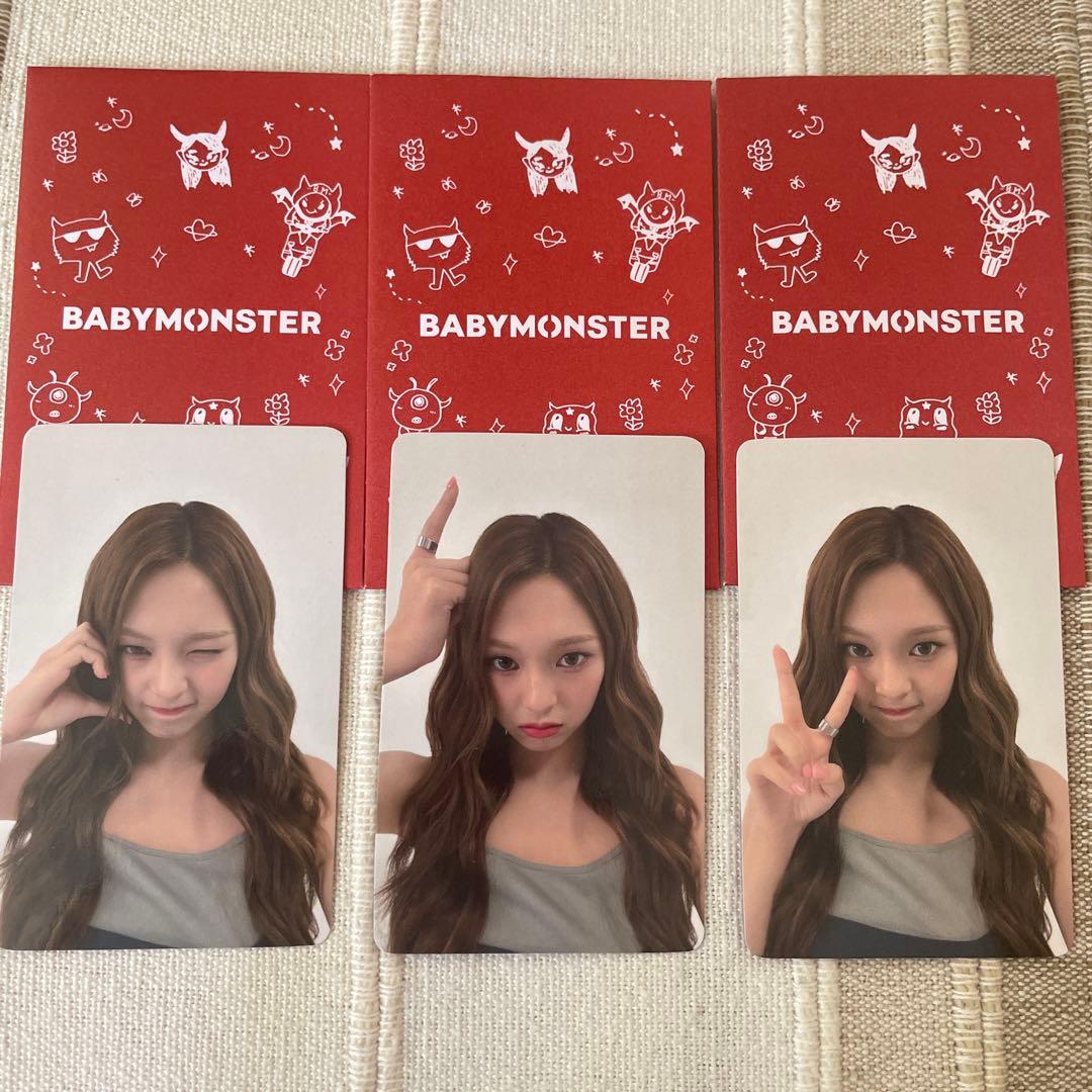 babymonster ベビモン カフェ限定 全21種 トレカ コンプ - メルカリ