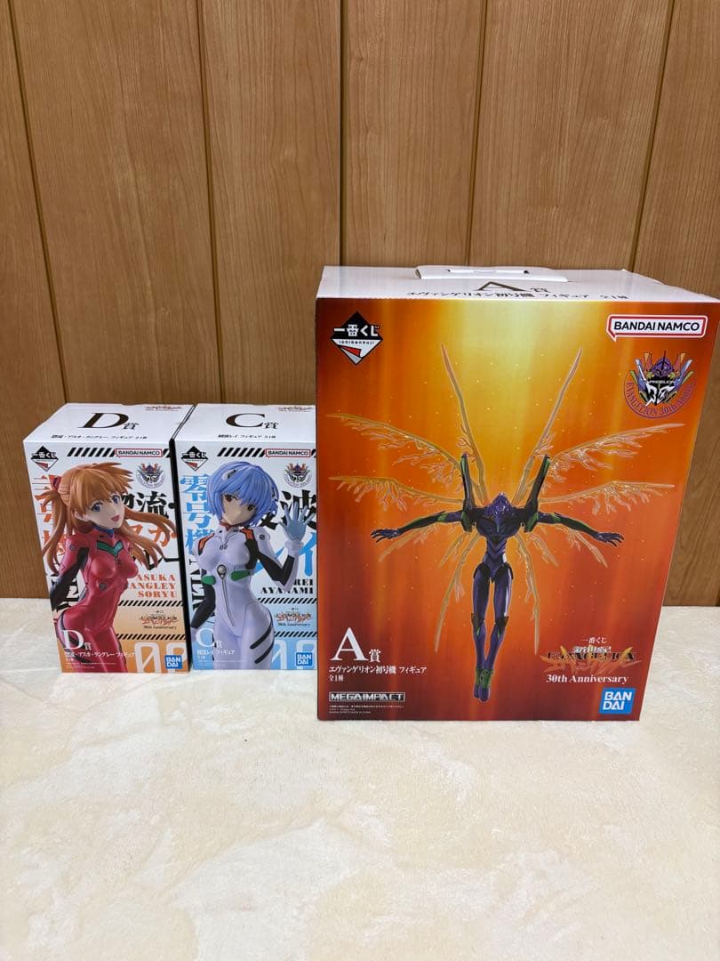 エヴァンゲリオン　一番くじ　A賞 C賞 D賞