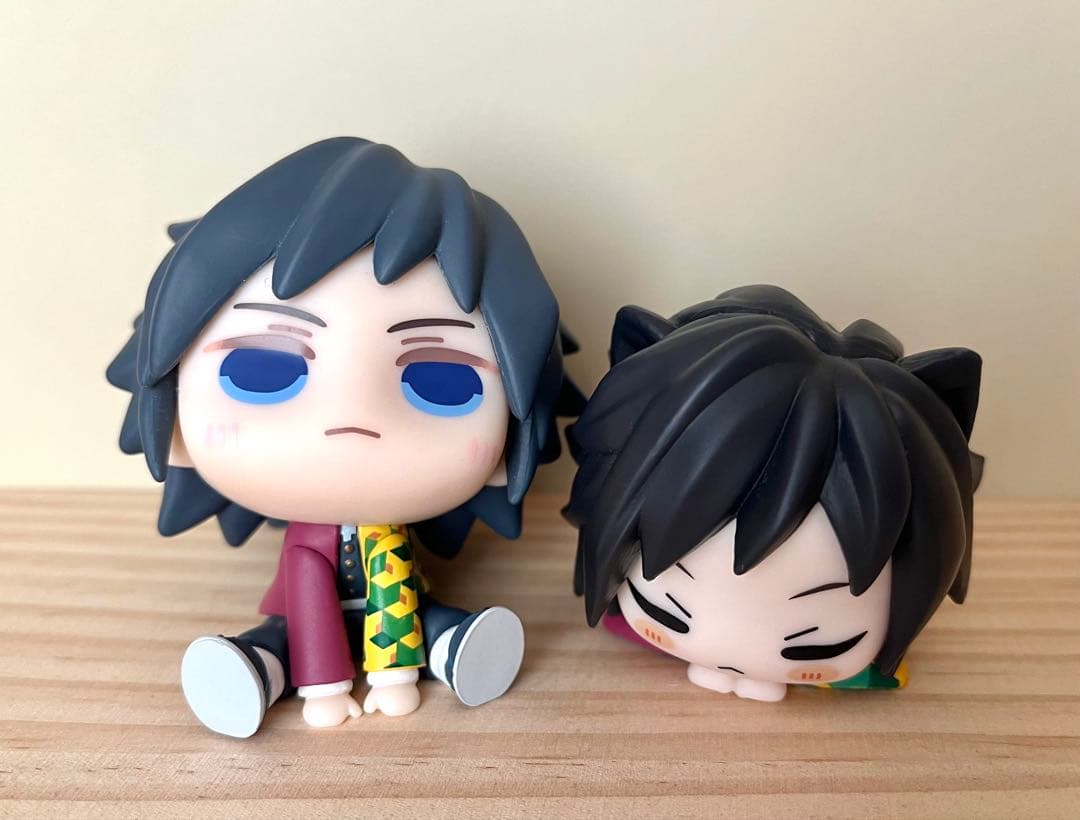 鬼滅の刃 冨岡義勇　きゅるみー　おひるねこ　セット売り 鬼滅の刃 おひるねこ フィギュア 不死川実弥 冨岡義勇 セット｜Yahoo